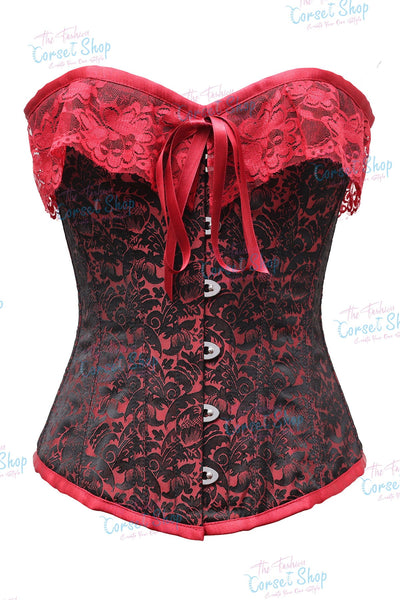 Bronte Brocade Overbust Corset