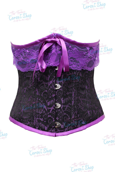 Manly Brocade Underbust Corset