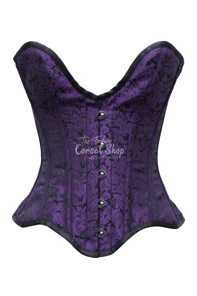 Bellingham Brocade Overbust Corset