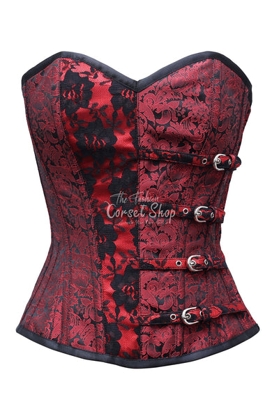 Hawley Brocade Overbust Corset