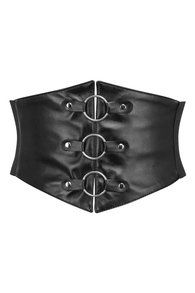 Ohieyo Black Corset Belt - Corsets Queen US-CA