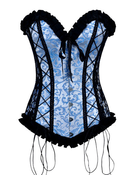 Kaelani Longline Overbust Corset - Corsets Queen US-CA