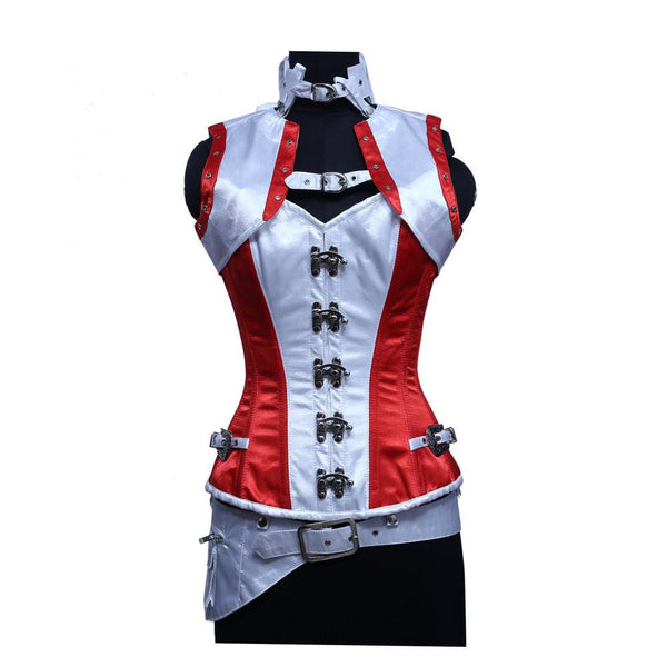 Miabella Steampunk Overbust Corset - Corsets Queen US-CA