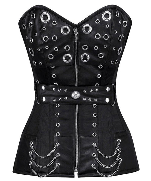Nicole Overbust Gothic Steel Bone Corset