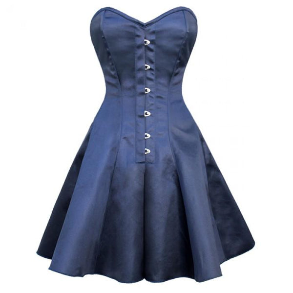 Noah Gothic Steel Boned Corset Dress