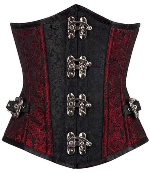 Agustin Brocade Underbust with side buckles