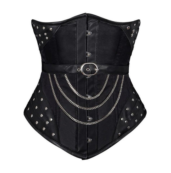 Anyika Gothic Satin Underbust Corset