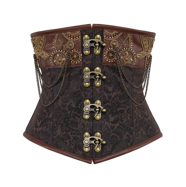 Olsen Steampunk Embroidered Corset