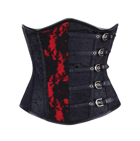 Corbin Black Gothic Underbust Corset