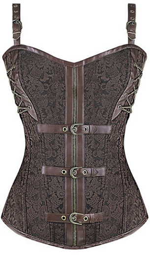 Polson Steampunk Overbust Corset