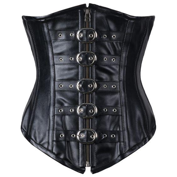 Antonio Real Leather Underbust Corset
