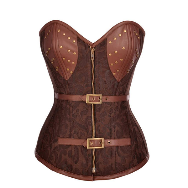 Basset Steampunk Overbust Corset