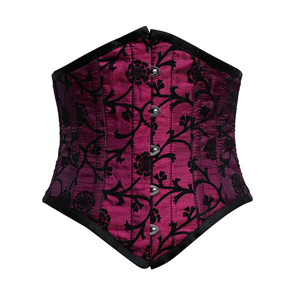 Allie Underbust Corset With Tissue Flocking