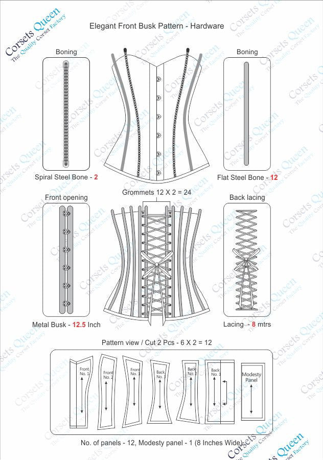 Ellison Custom Made Corset – Corsets Queen UK