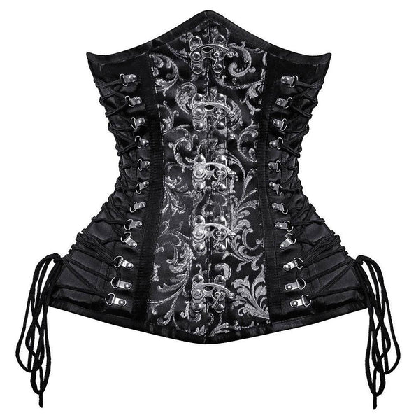 Eugenie Criss Cross Underbust Gothic Corset