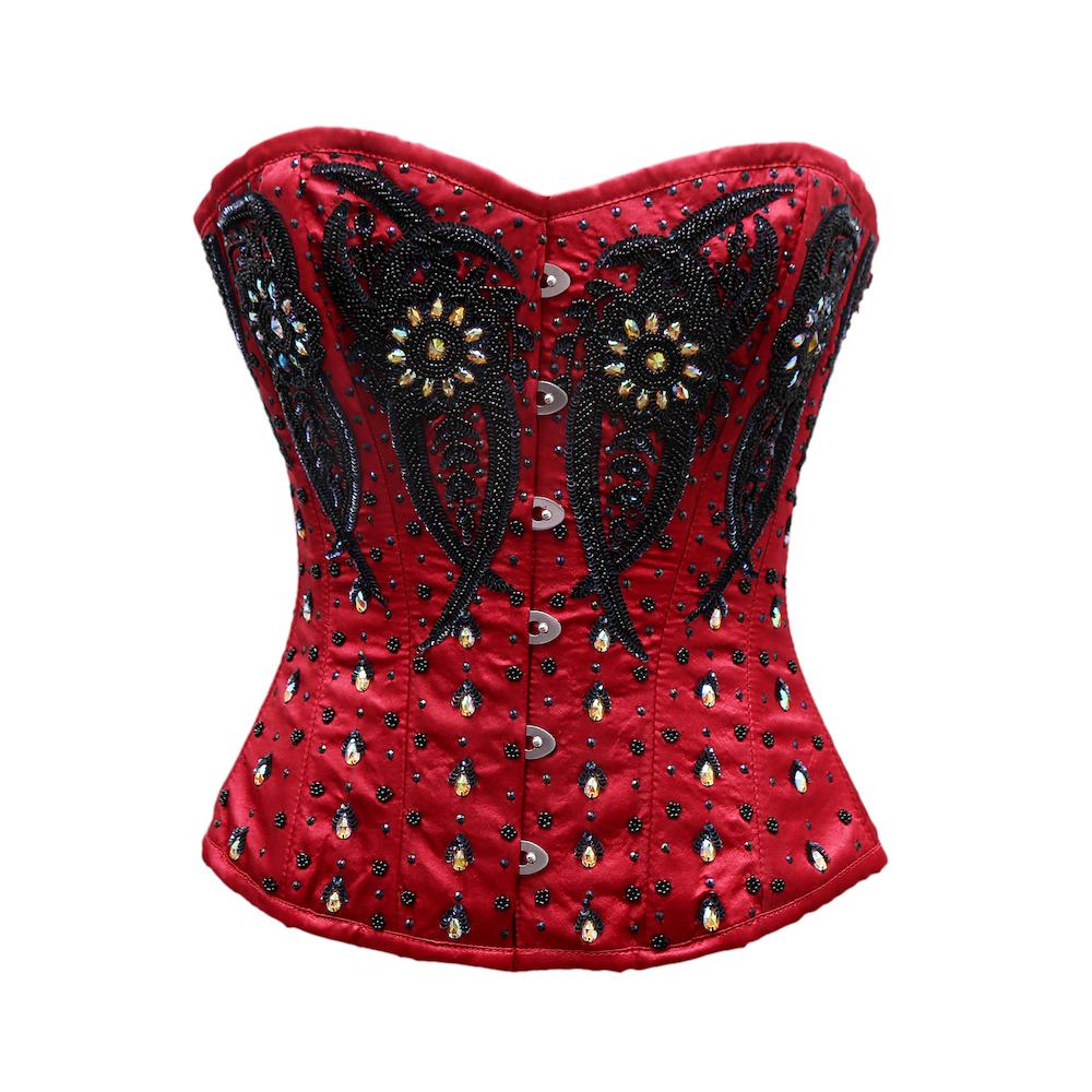 Seagal Embroidery Overbust Corset