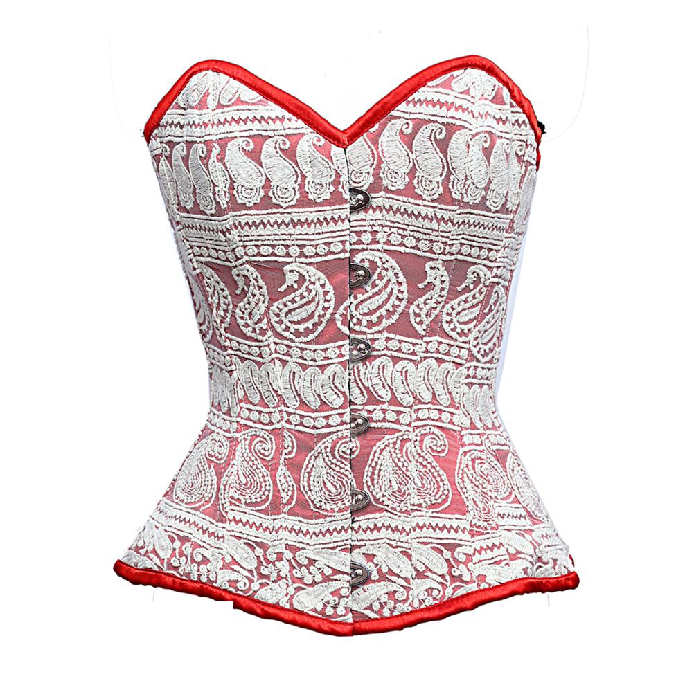 Danvers Floral Embroidery Overbust Corset
