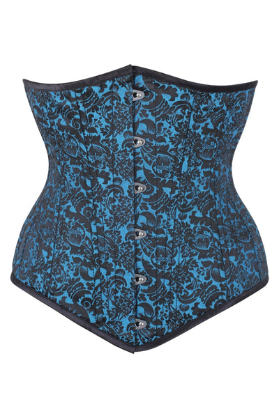 Shay Turquoise Waist Training Underbust Corset